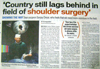 Shoulder Surgery India